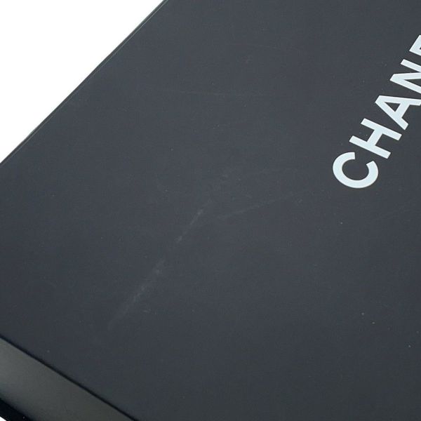 シャネル チェーンショルダーバッグ マトラッセ ココマーク トップハンドル ミニ ラムスキン AS2431 CHANEL 黒